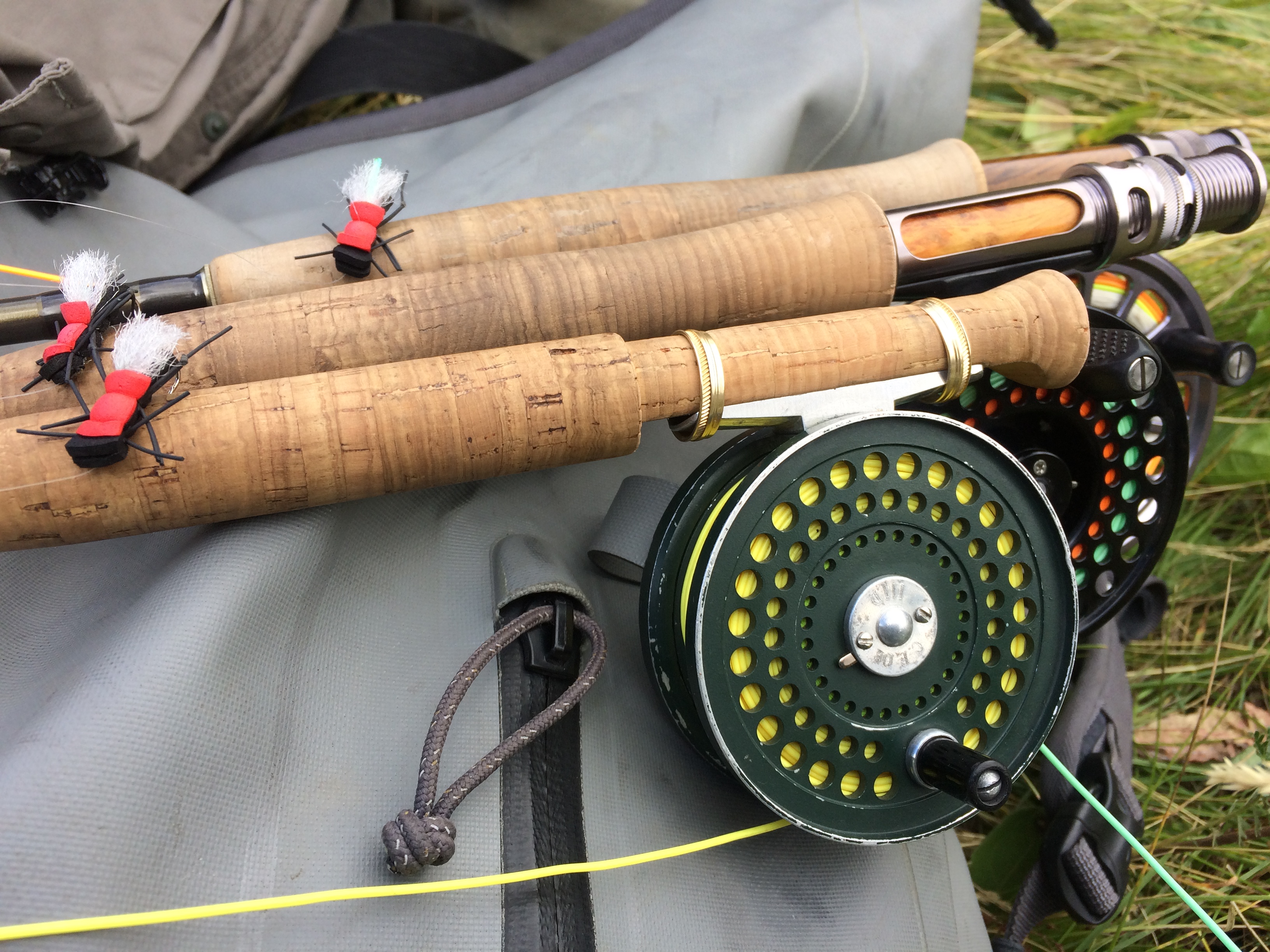 fly fishing in Mendoza Argentina Guides Fly Shop Private Estancia rod and reel